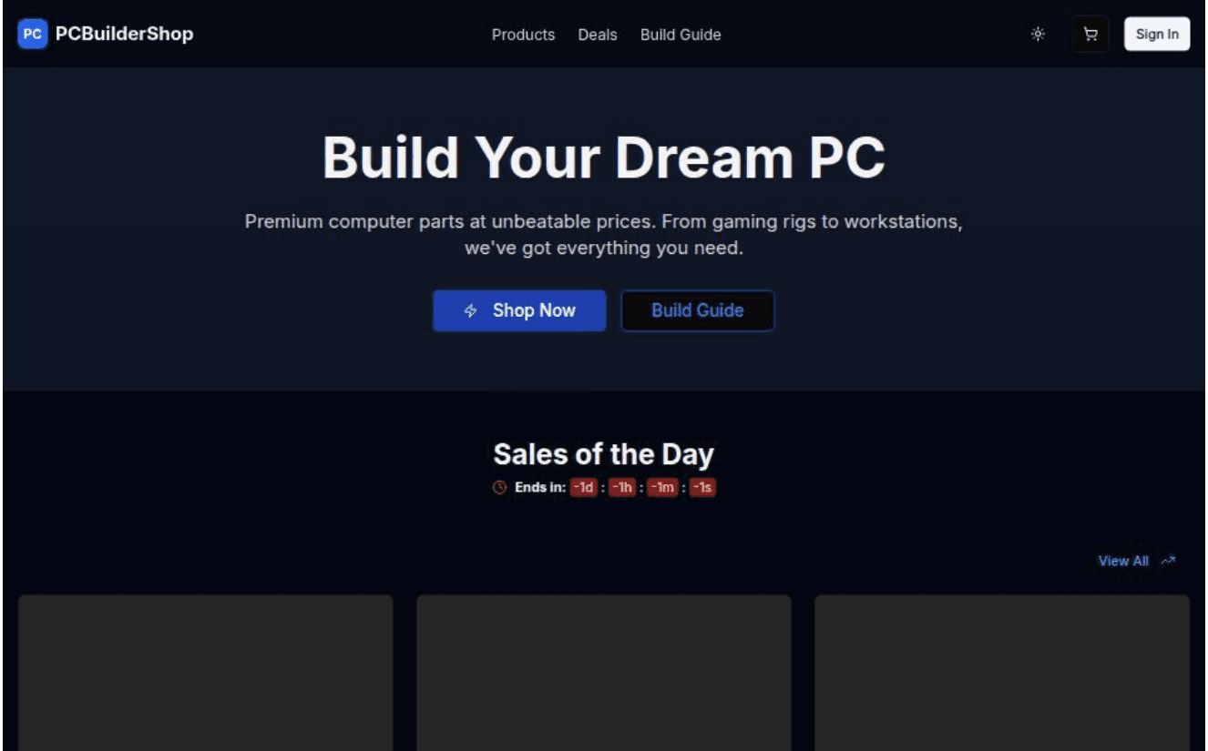 PC BuilderShop
